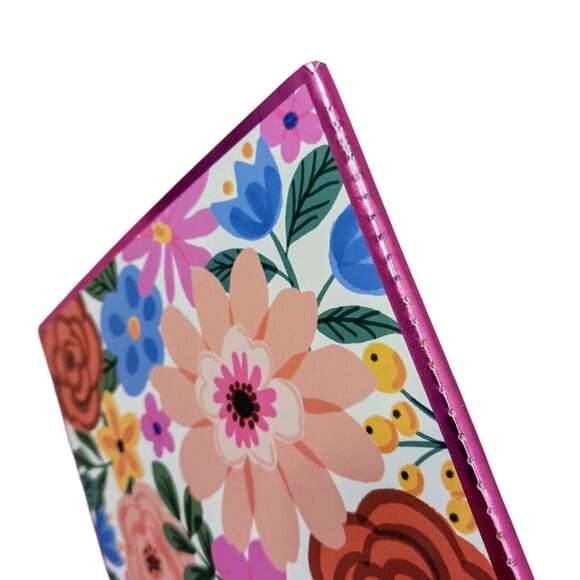 Tropical Notebook Journal Bright FLORAL Lined Soft Cover Cottagecore Stationary - Picture 8 of 10